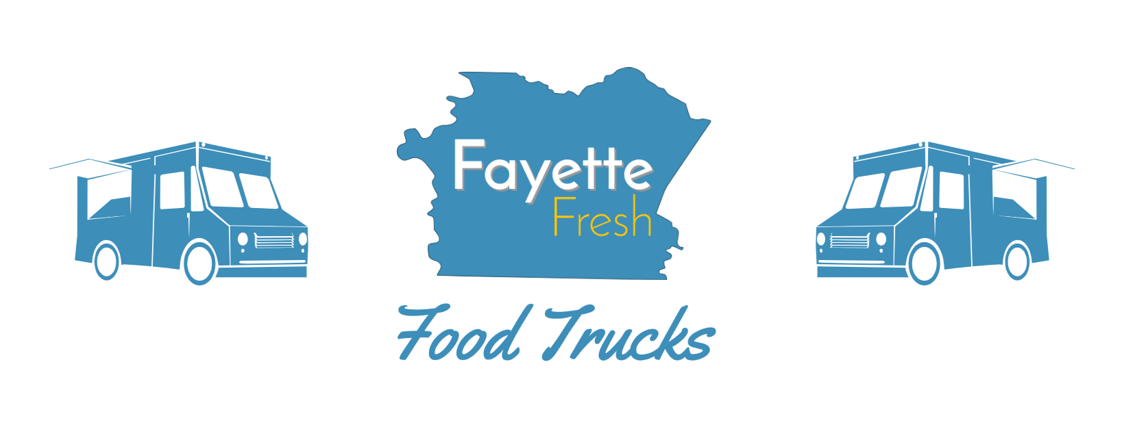 Fayette Fresh logo with food trucks